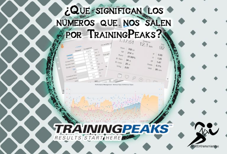 ¿Qué significan los números que nos salen por TrainingPeaks?